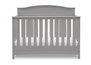 Grey (026) 10-Emery Deluxe 6-in-1 Convertible Crib