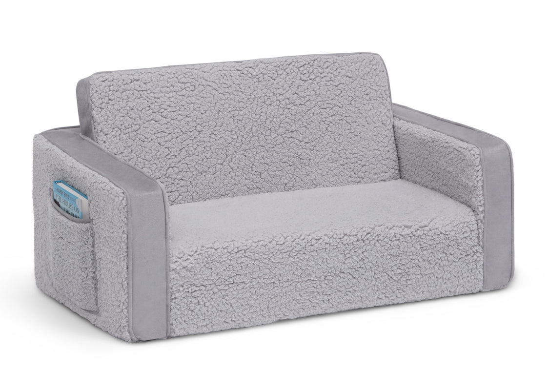 Grey Sherpa with Grey Suede (5048)