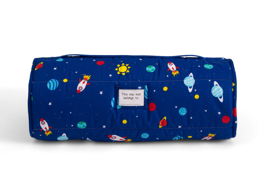 Outer Space (3222) 29-Personalized Nap Mat with Included Pillow and Blanket for Toddlers & Kids