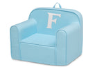 F 24-Personalized Monogram Light Blue Cozee Chair