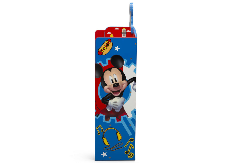 Mickey Hot Dog (1054) 4-Mickey Mouse Wooden Playhouse 4-Shelf Bookcase