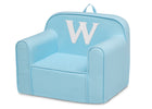 W 92-Personalized Monogram Light Blue Cozee Chair