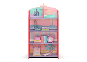 Disney Princess (1038) 2-Disney Princess Wooden Playhouse 4-Shelf Bookcase