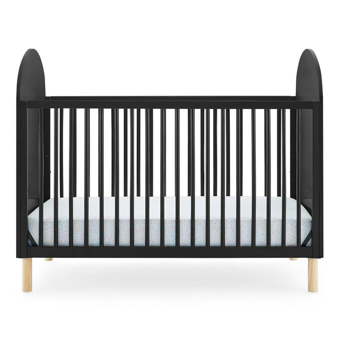 DCB: Ebony with Natural (1482) 14-Reese 4-in-1 Convertible Crib