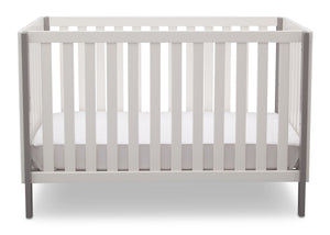 DCB: Bianca White with Grey (166) 5-Milo 3-in-1 Convertible Crib