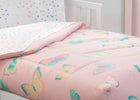 Flutter (3016) 7-Girls 4-Piece Toddler Bedding Set