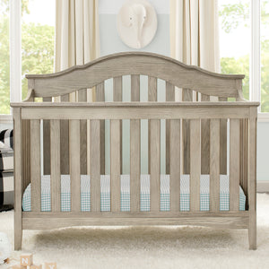 Textured Limestone (1340) 22-Farmhouse 6-in-1 Convertible Baby Crib