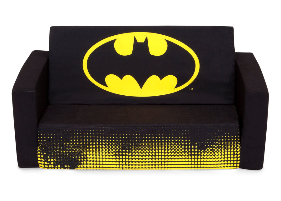 Batman (1200) 2-Batman Cozee Flip-Out Sofa - 2-in-1 Convertible Sofa to Lounger for Kids