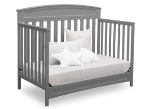 Grey (026) 13-Lila 5-in-1 Convertible Crib