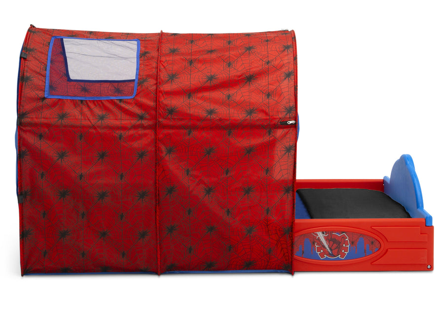 Spider-Man (1163) 3-Spider-Man Sleep and Play Toddler Bed with Tent