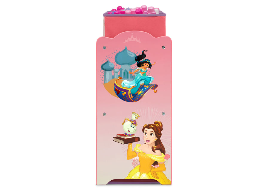 Disney Princess (1038) 4-Princess 6 Bin Design and Store Toy Organizer