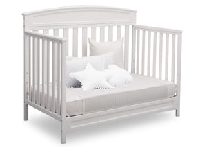 Bianca White (130) 6-Lila 5-in-1 Convertible Crib