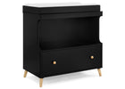 Ebony with Natural (1482) 3-Essex Convertible Changing Table with Drawer