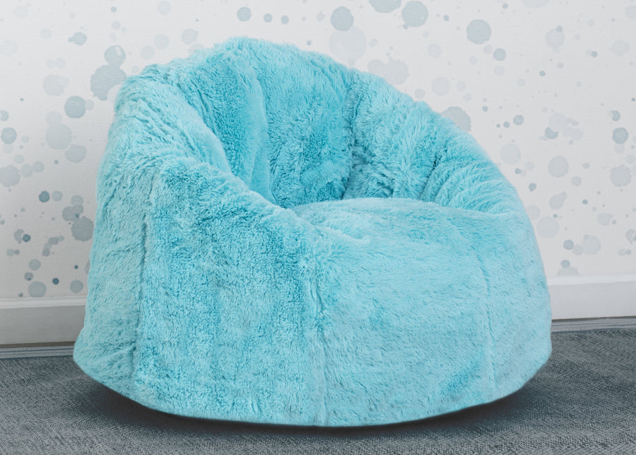 Aqua (2046) 6-Cozee Fluffy Chair, Kid Size (For Kids Up To 10 Years Old)