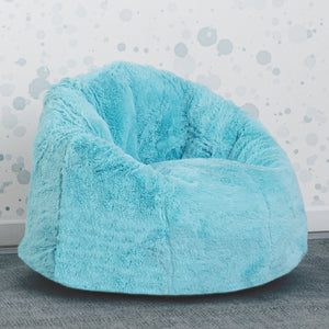Aqua (2046) 47-Cozee Fluffy Chair, Kid Size (For Kids Up To 10 Years Old)