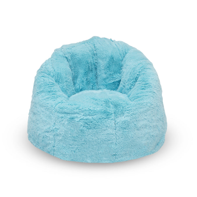 Aqua (2046) 7-Cozee Fluffy Chair, Kid Size (For Kids Up To 10 Years Old)