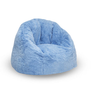 Blue (2027) 8-Cozee Fluffy Chair, Kid Size (For Kids Up To 10 Years Old)