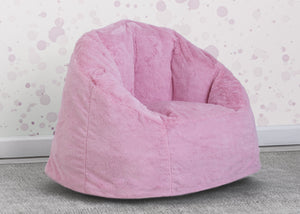 Pink (210C) 33-Cozee Fluffy Chair, Toddler Size (For Kids Up to 6 Years Old)