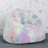 Tie-Dye (5055) 26-Cozee Fluffy Chair, Toddler Size (For Kids Up to 6 Years Old)