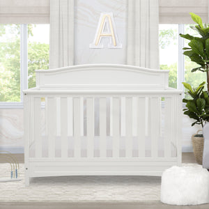 Bianca White (130) 36-Emery Deluxe 6-in-1 Convertible Crib