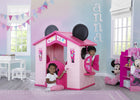 Minnie Mouse (1065) 2-Minnie Mouse Plastic Indoor/Outdoor Playhouse with Easy Assembly