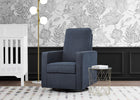 Navy (1459) 5-Skye Nursery Glider Swivel Chair with LiveSmart Fabric