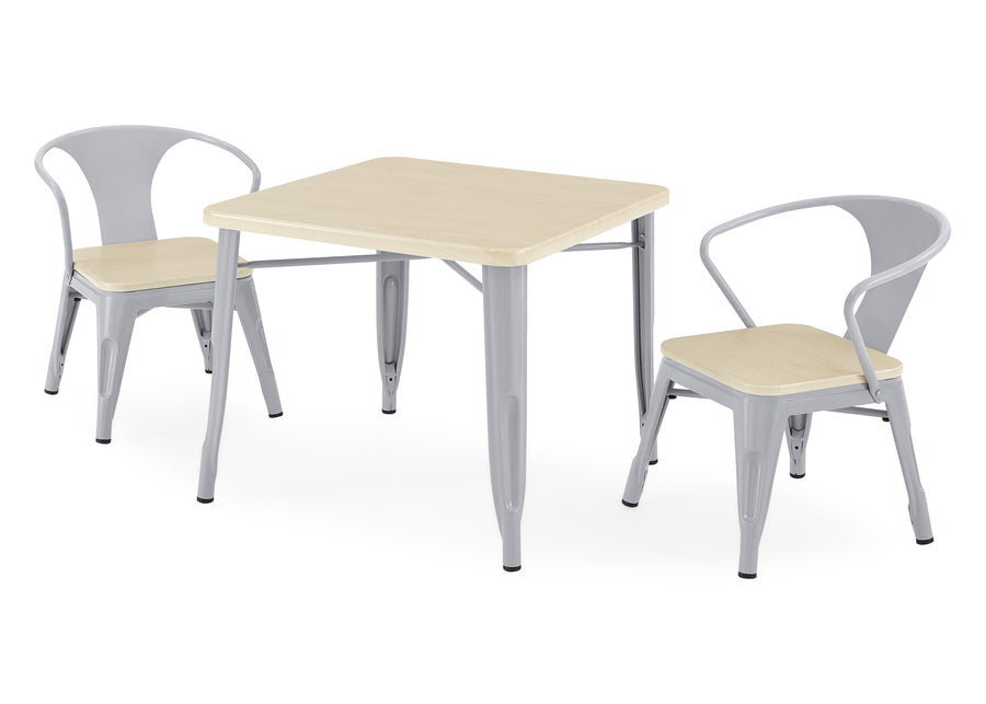 Grey with Natural (1439) 26-Bistro Kids Play Table (Chairs Not Included)