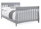 Grey (026) 7-Richmond 6-in-1 Convertible Baby Crib