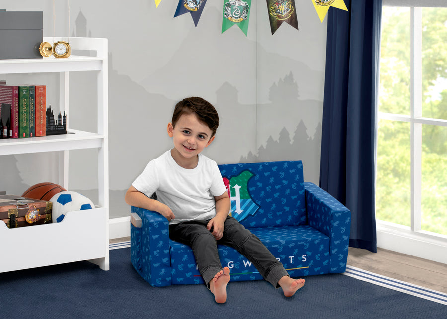Harry Potter (1206) 1-Harry Potter Cozee Flip-Out Sofa - 2-in-1 Convertible Sofa to Lounger for Kids