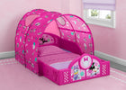 Minnie Mouse (1063) 1-Minnie Mouse Plastic Sleep and Play Toddler Bed with Canopy