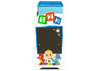 CoComelon (1224) 4-CoComelon 6 Bin Design and Store Toy Organizer