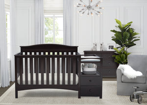 Dark Chocolate (207) 2-Birkley Convertible Crib and Changer