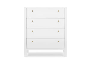 Bianca White (130) 4-Remy 4 Drawer Chest