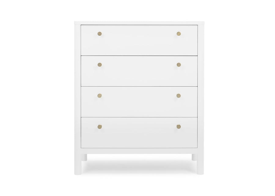 Bianca White (130) 2-Remy 4 Drawer Chest