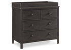 Textured Stone Grey (1460) 6-Sweet Beginnings 3 Drawer Dresser