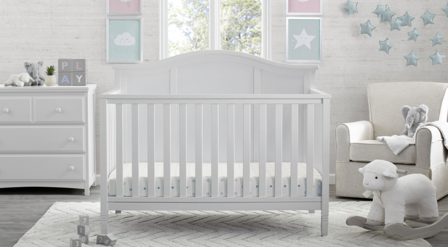 Bianca White (130) 49-Madrid 5-in-1 Convertible Crib