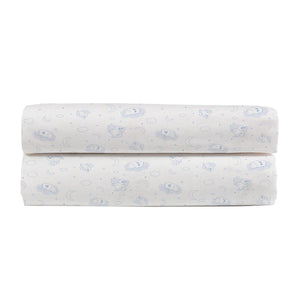 DCB: No Color (NO) 3-Deluxe Crib Mattress Pad - 2 Pack