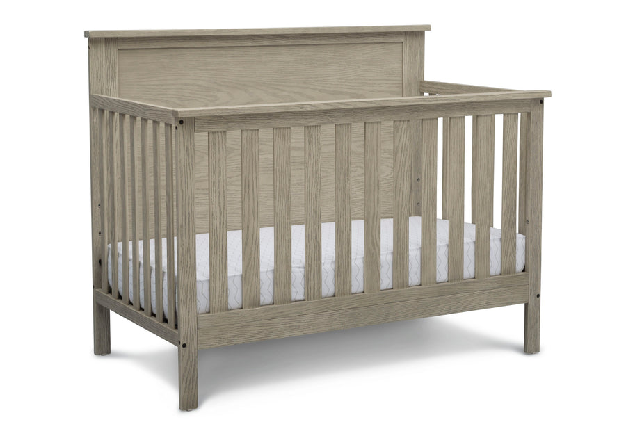 Textured Limestone (1340) 2-Middleton 4-in-1 Convertible Baby Crib