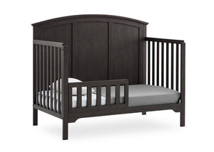 Textured Stone Grey (1460) 14-Sweet Beginnings Sage Curve Top 6-in-1 Convertible Crib