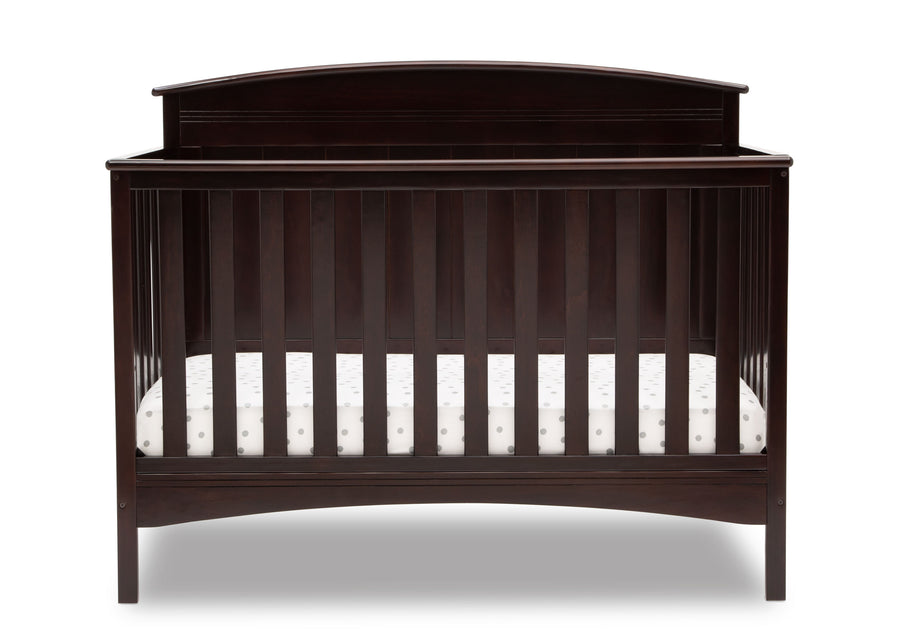 DCB: Dark Chocolate (207) 9-Archer 4-in-1 Convertible Crib