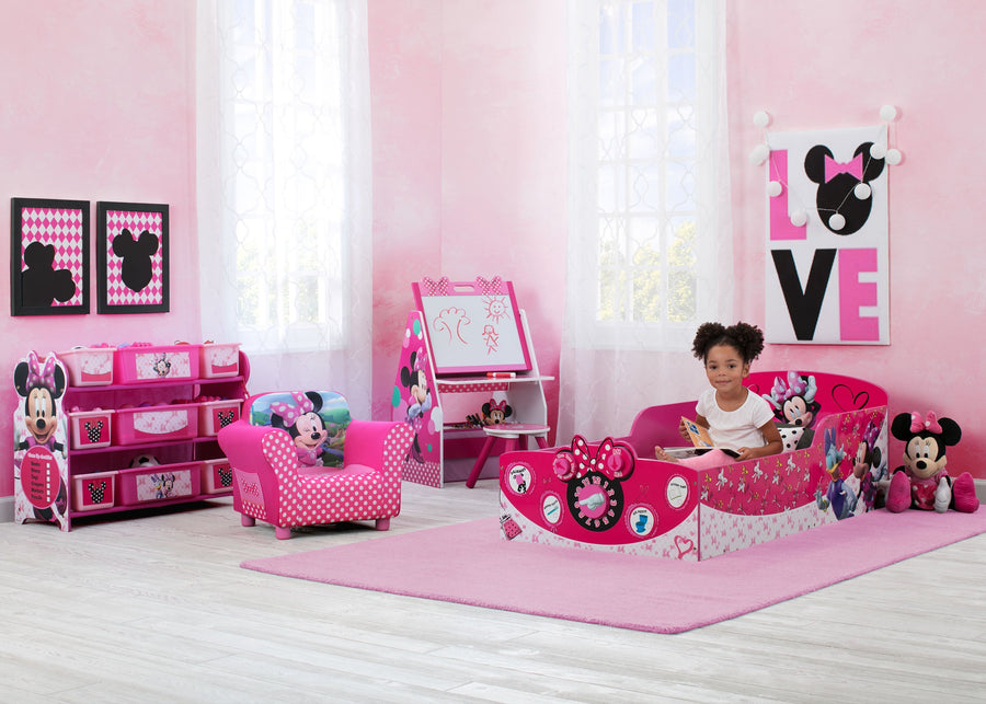 Style 1 (1061) Minnie Fashion (1061) 1-Minnie Mouse Interactive Wood Toddler Bed
