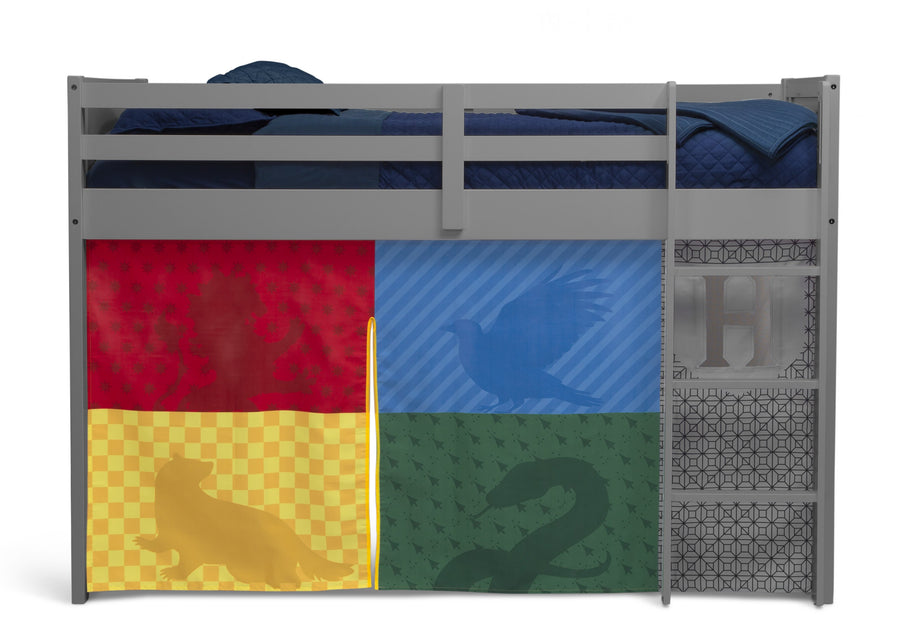 DCB: Harry Potter (1206) 3-Harry Potter Loft Bed Tent - Curtain Set for Twin Loft Bed (Bed Sold Separately)