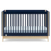 DCB: Navy with Natural (1481) 7-babyGap Tate 4-in-1 Convertible Crib