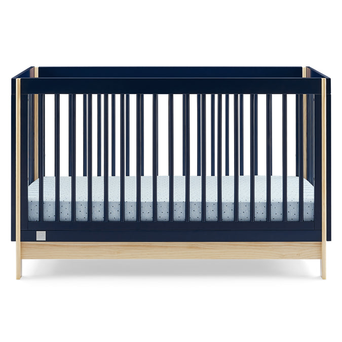 DCB: Navy with Natural (1481) 7-babyGap Tate 4-in-1 Convertible Crib