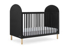 Ebony with Natural (1482) 10-Reese 4-in-1 Convertible Crib
