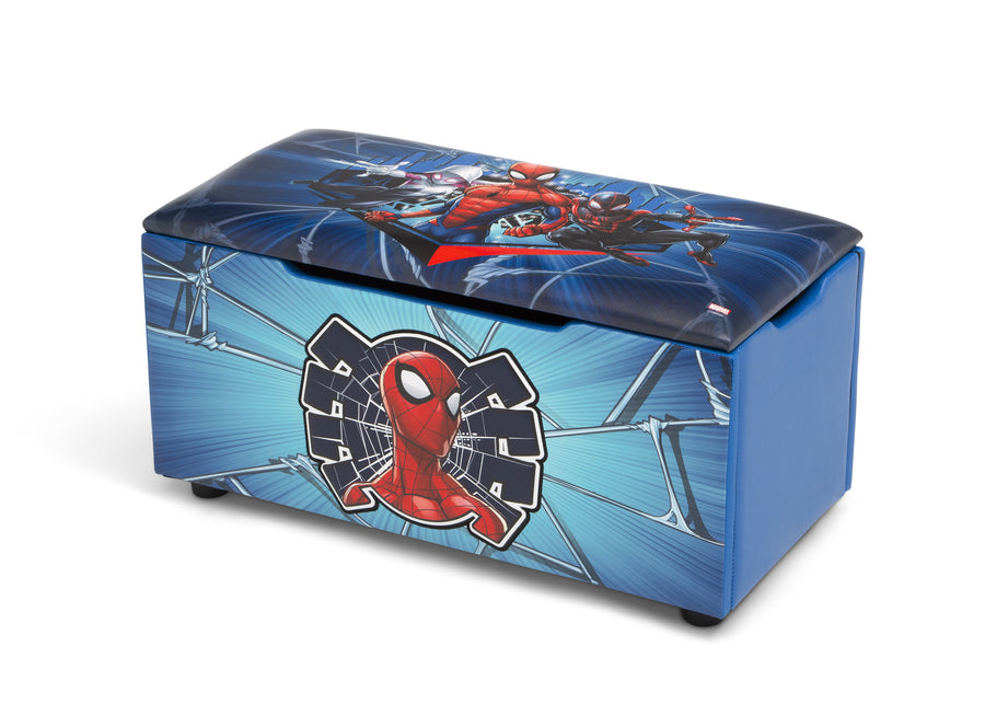 Spider-Man (1163) 3-Spider-Man Upholstered Storage Bench for Kids