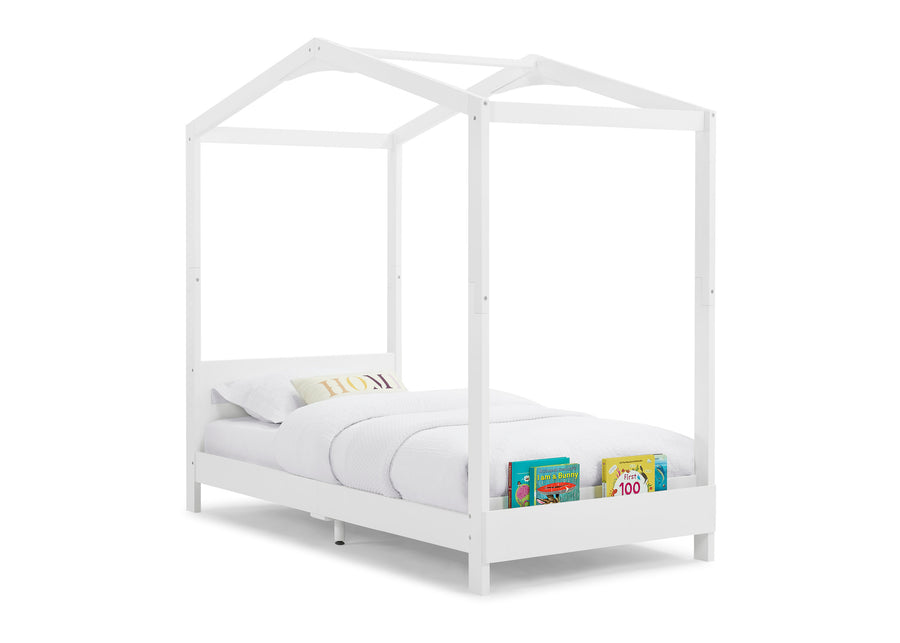 Bianca White (130) 9-Poppy House Twin Bed