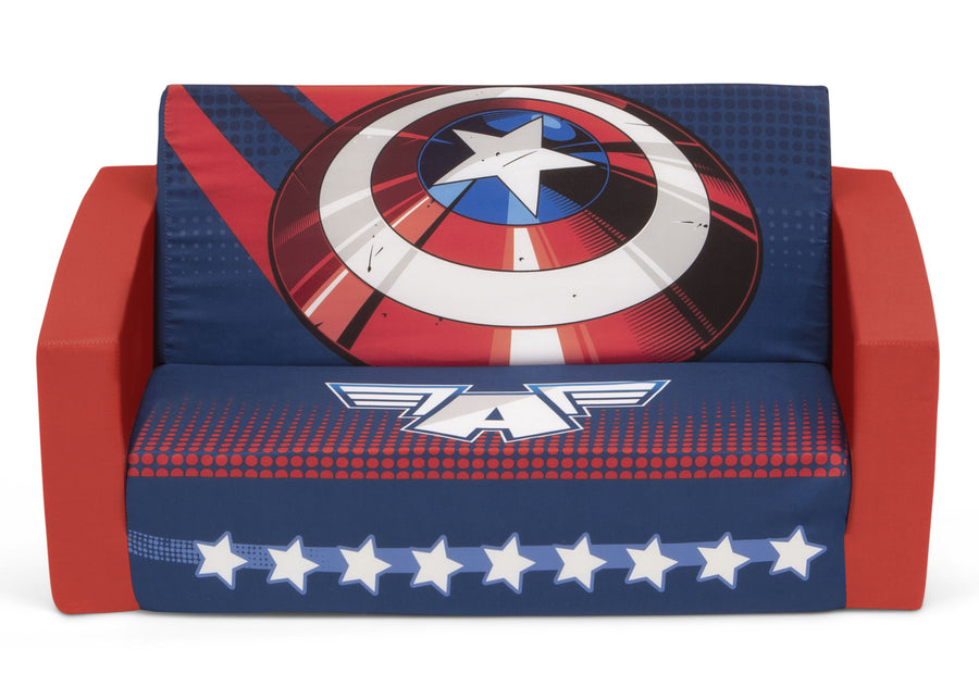 Avengers (1160) 2-Avengers Cozee Flip-Out Sofa - 2-in-1 Convertible Sofa to Lounger for Kids