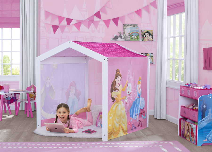 Disney Princess (1034) 1-Disney Princess Indoor Playhouse with Fabric Tent