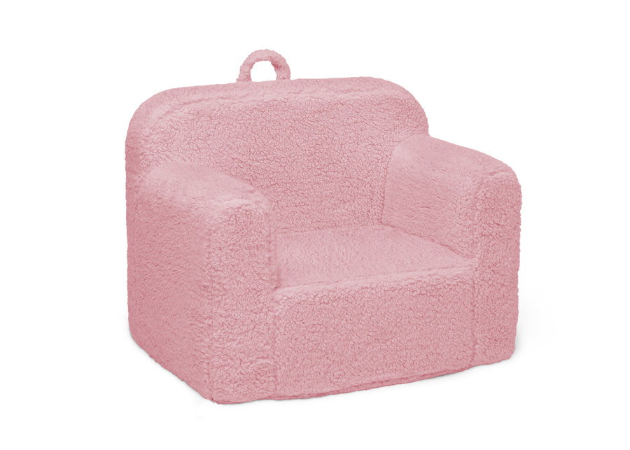 Pink Sherpa (5032) 7-Cozee Sherpa Chair for Kids